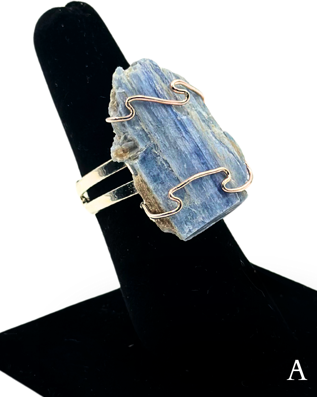 Adjustable Blue Kyanite Rings