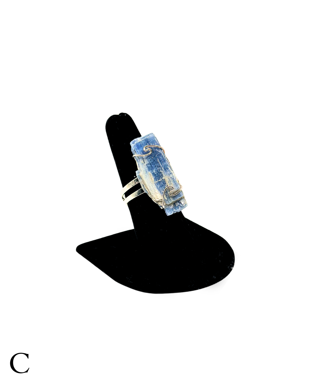 Adjustable Blue Kyanite Rings