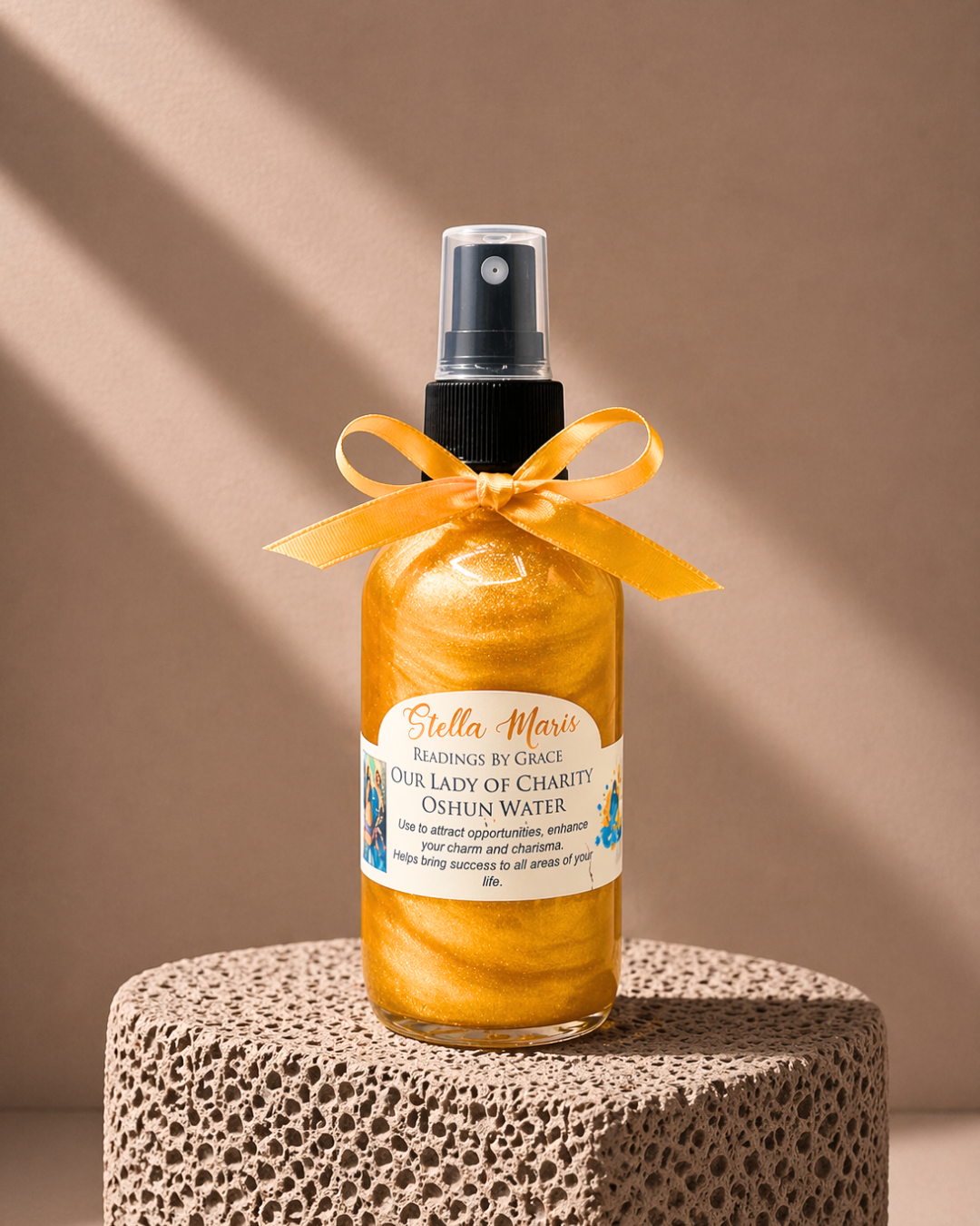Our Lady of Charity + Oshun Water