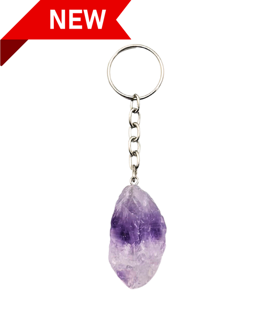 Amethyst Keychain