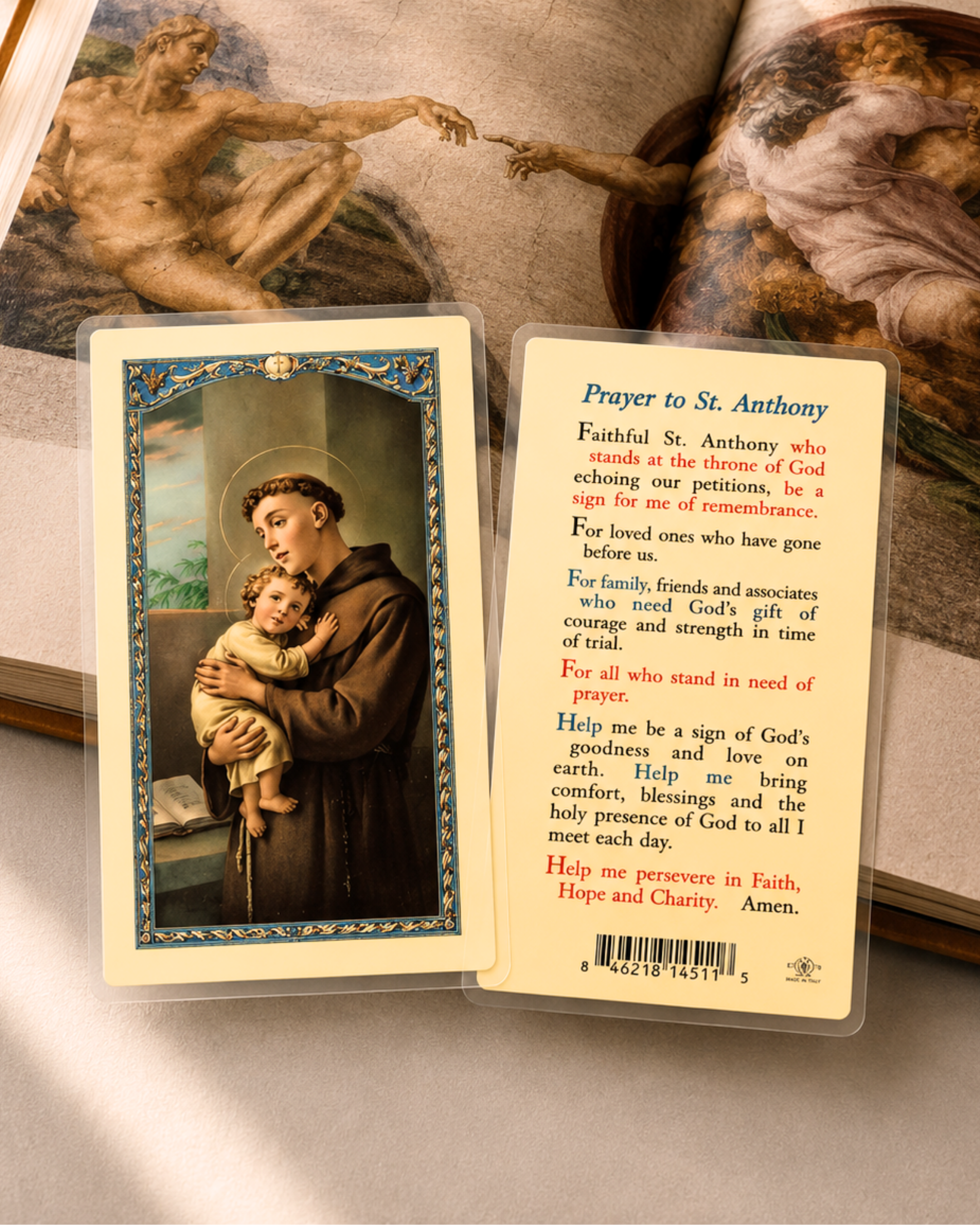 St. Anthony Prayer Card