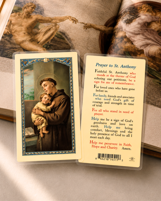 St. Anthony Prayer Card
