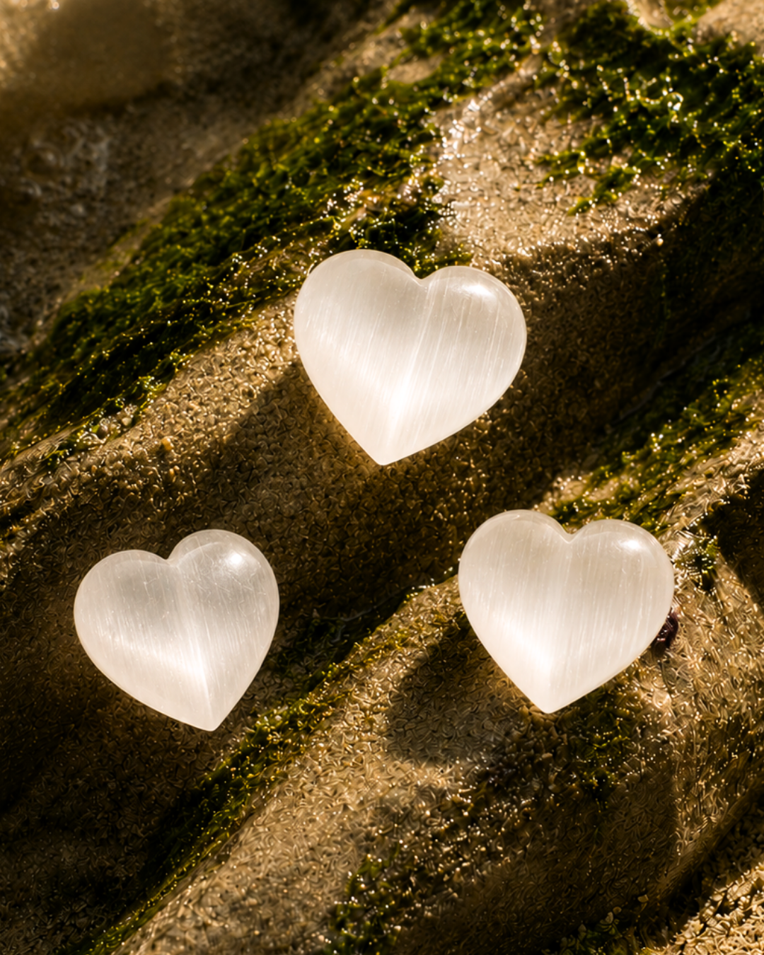 Small Selenite Heart
