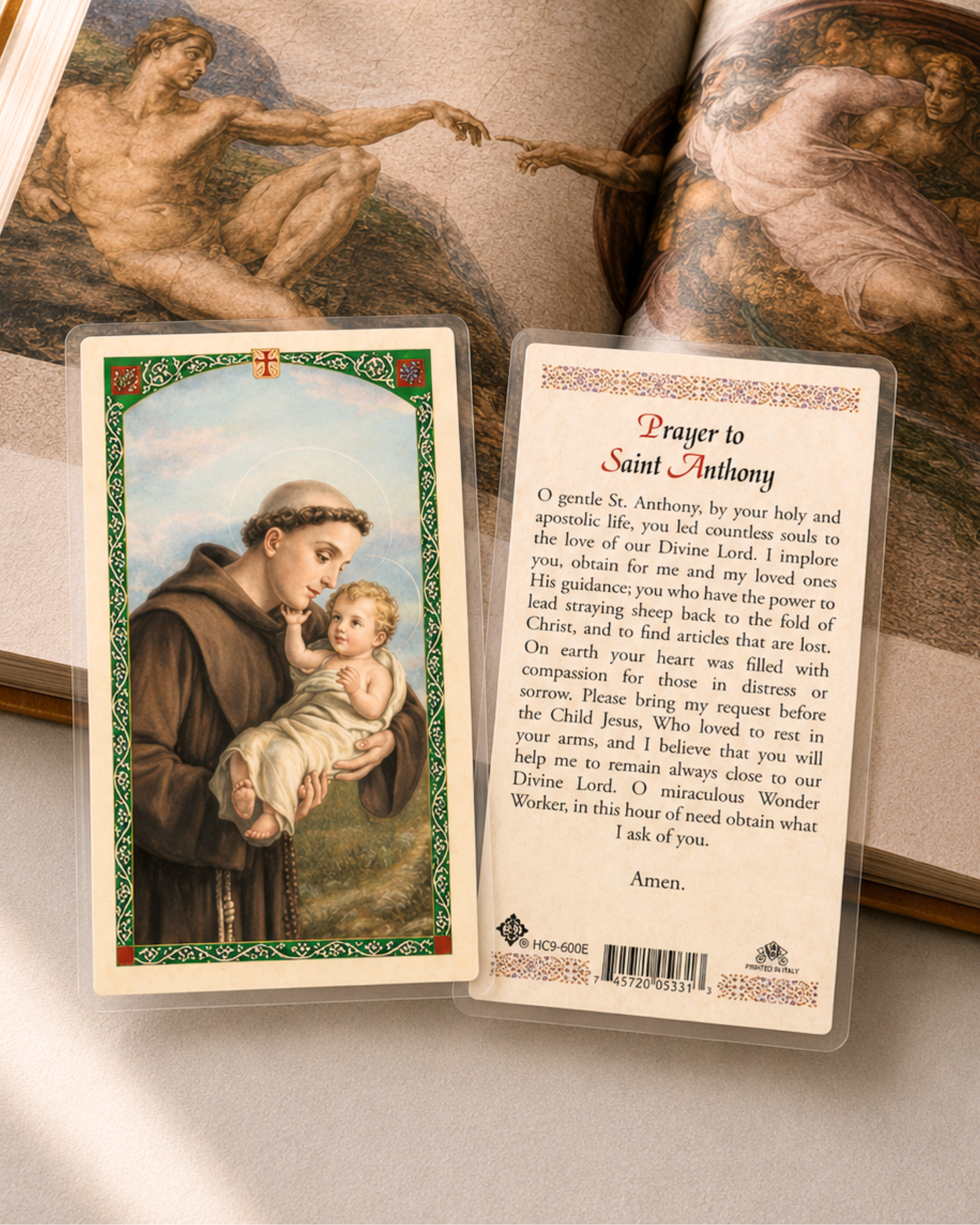 St. Anthony Prayer Card