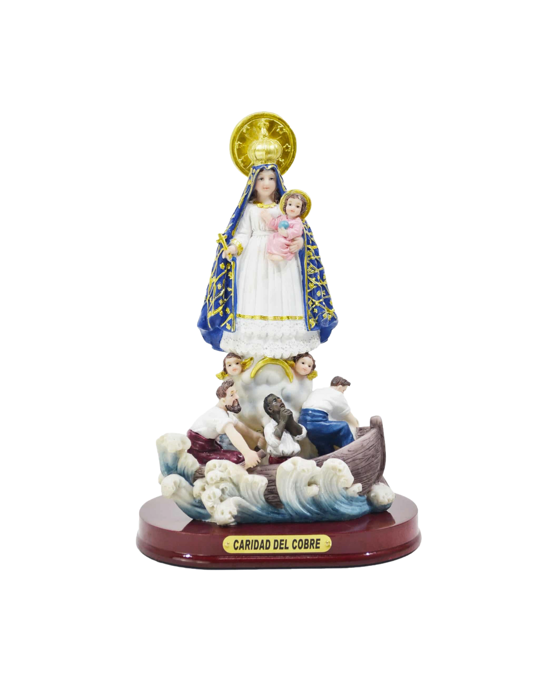 Estatua de Nuestra Señora de la Caridad de 8 pulgadas