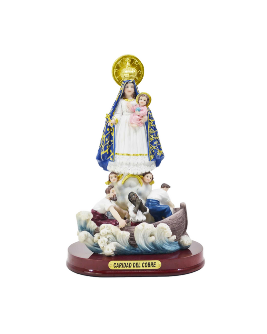 Our Lady of Charity 8 inch Statue