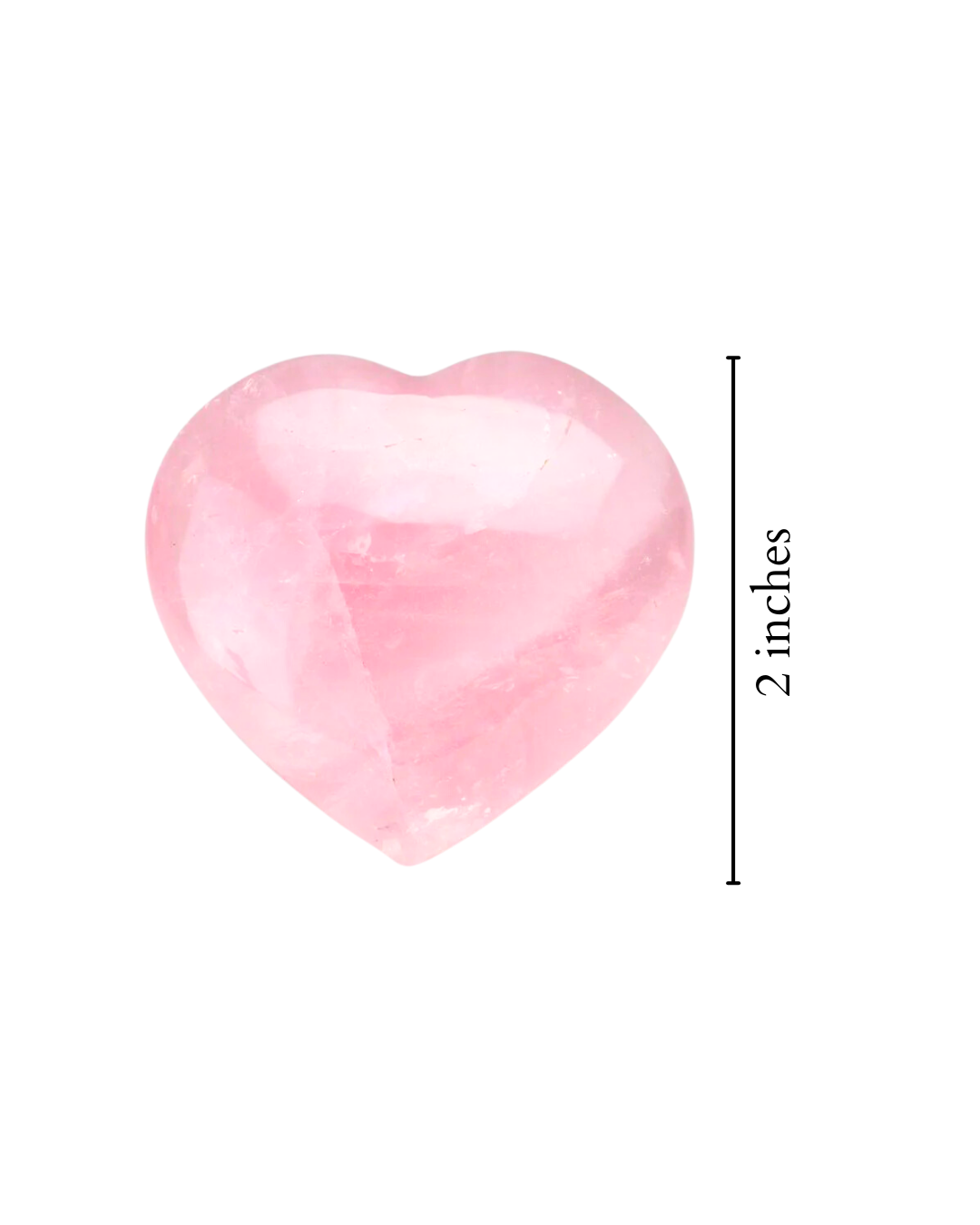 Rose Quartz Heart