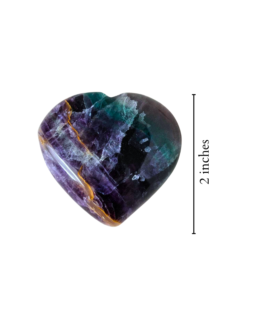 Fluorite Heart