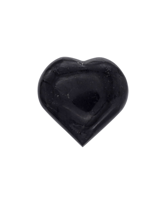 Black Tourmaline Heart