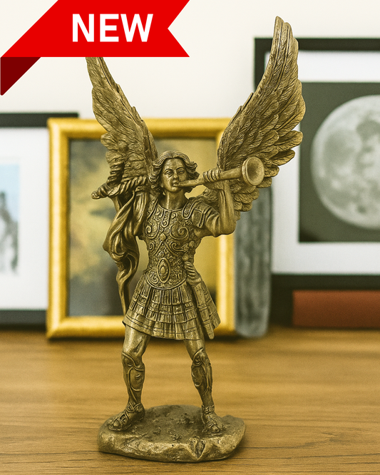 Bronze Archangel Gabriel 4 inch Statue