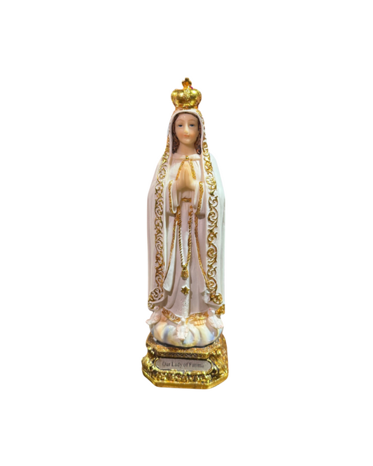 Estatua de Nuestra Señora de Fátima de 8 pulgadas