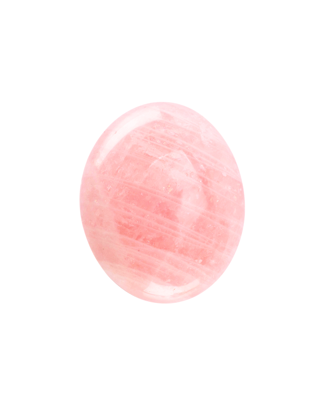 Rose Quartz Palm Stone