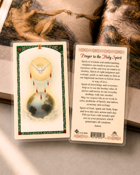 Holy Spirit Prayer Card