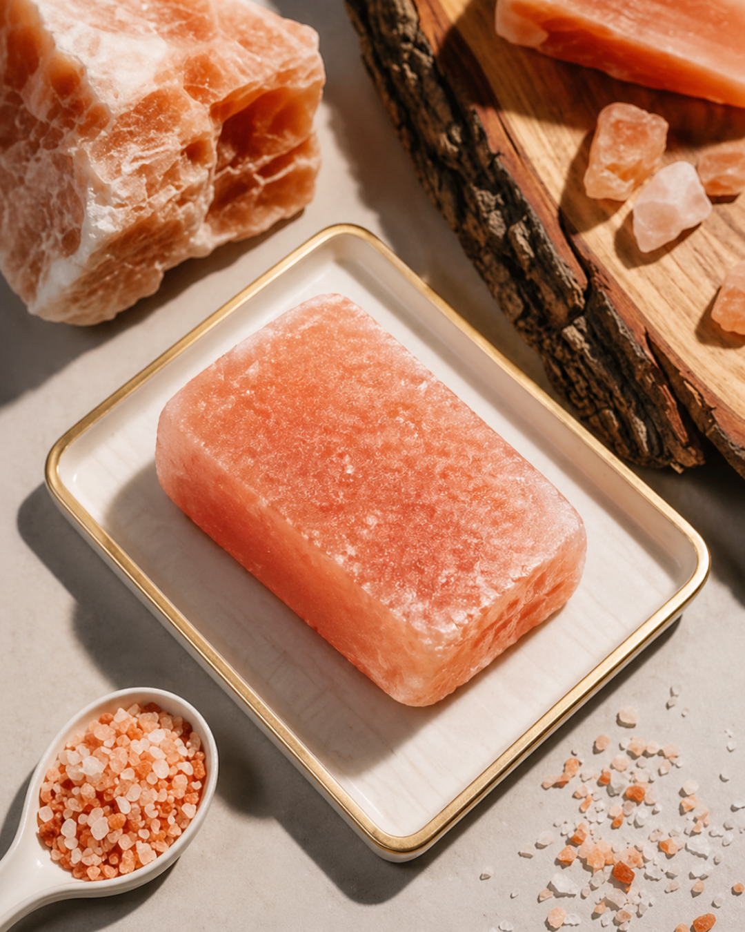 Pink Himalayan Salt Bar