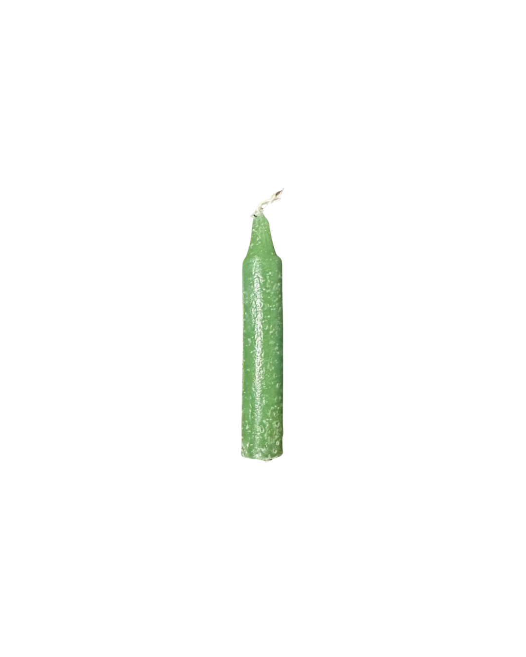 Green Taper Candle