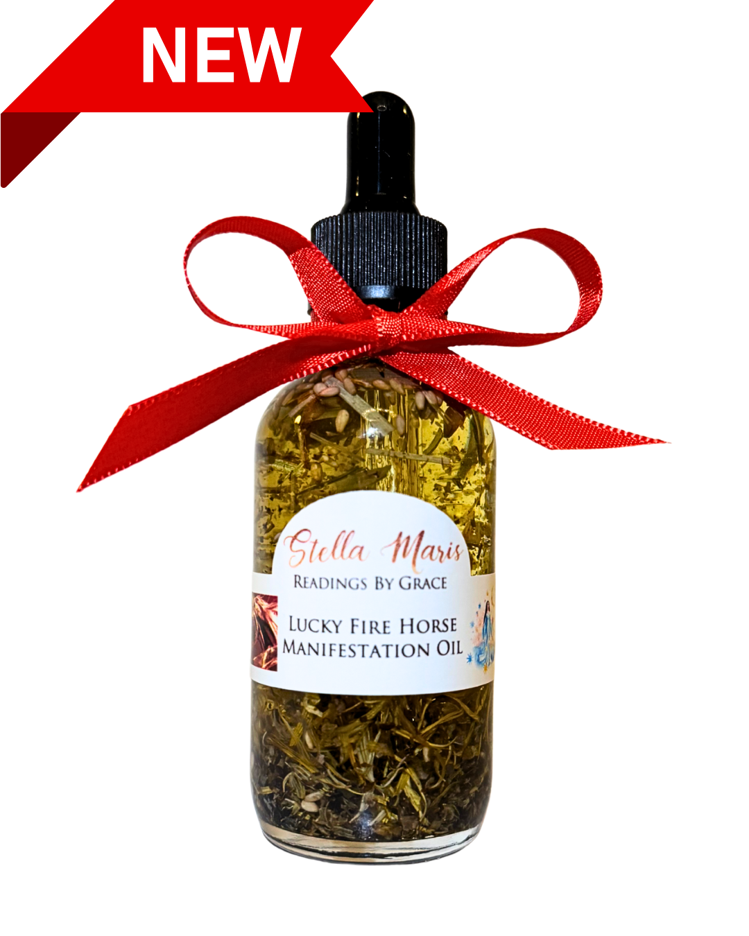 Lucky Fire Horse Manifestation Oil - Limited Edition