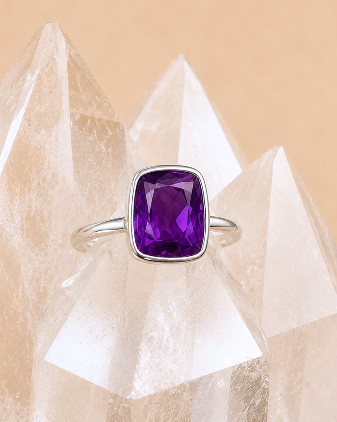 Amethyst Ring – Size 8