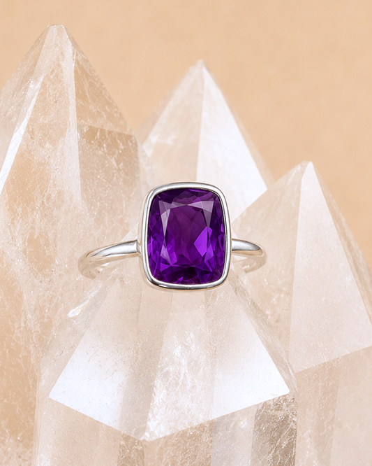 Amethyst Ring – Size 8