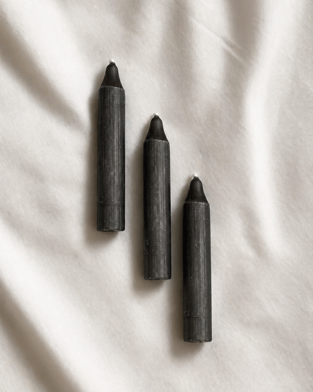 Black Taper Candle