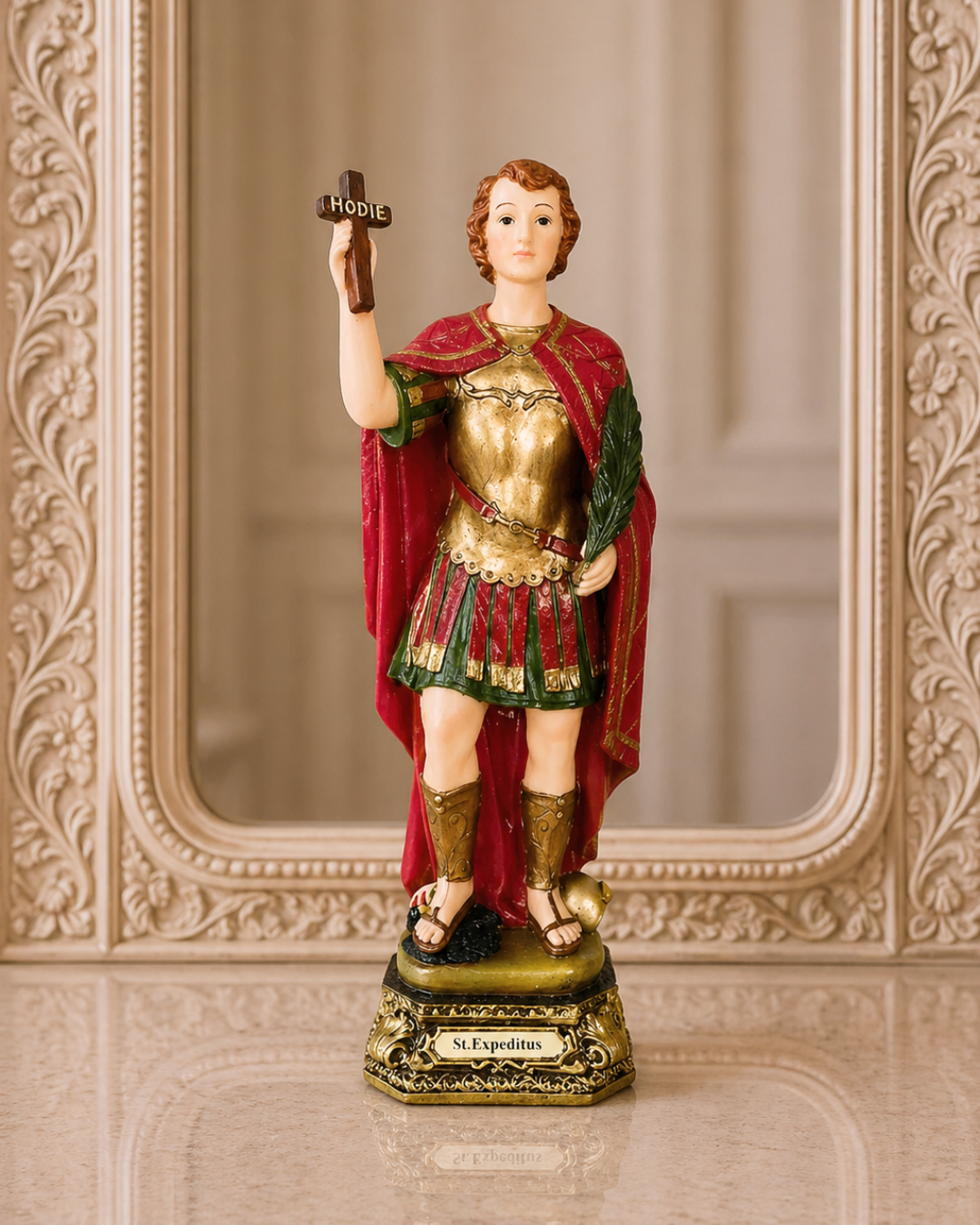 St. Expedite 6, 8, 12 inch Statue