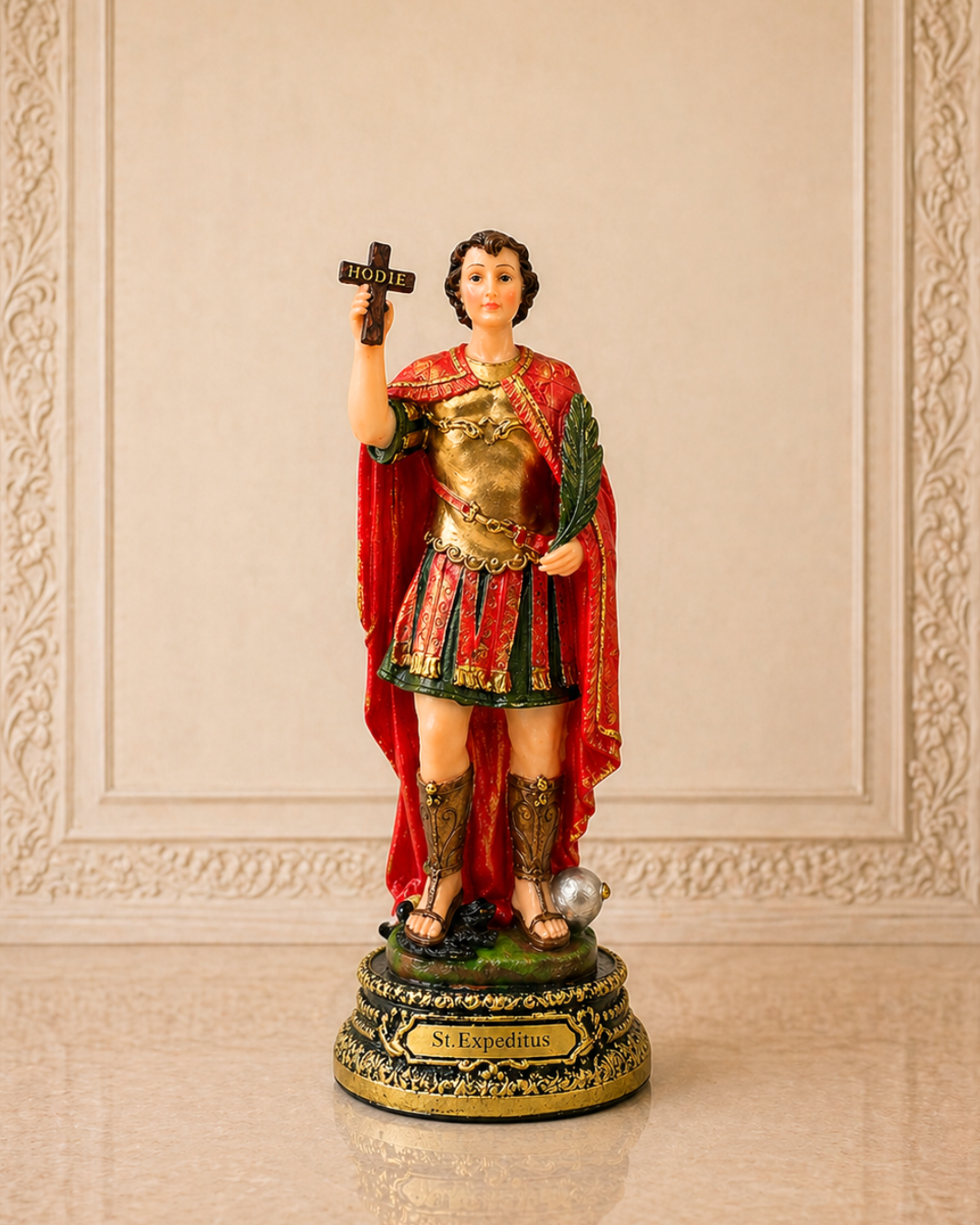St. Expedite 6, 8, 12 inch Statue