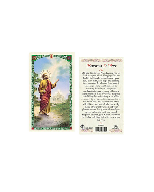 St. Peter Prayer Card