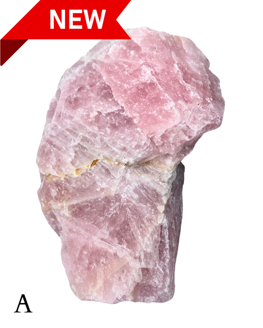 Large Raw Rose Quartz A