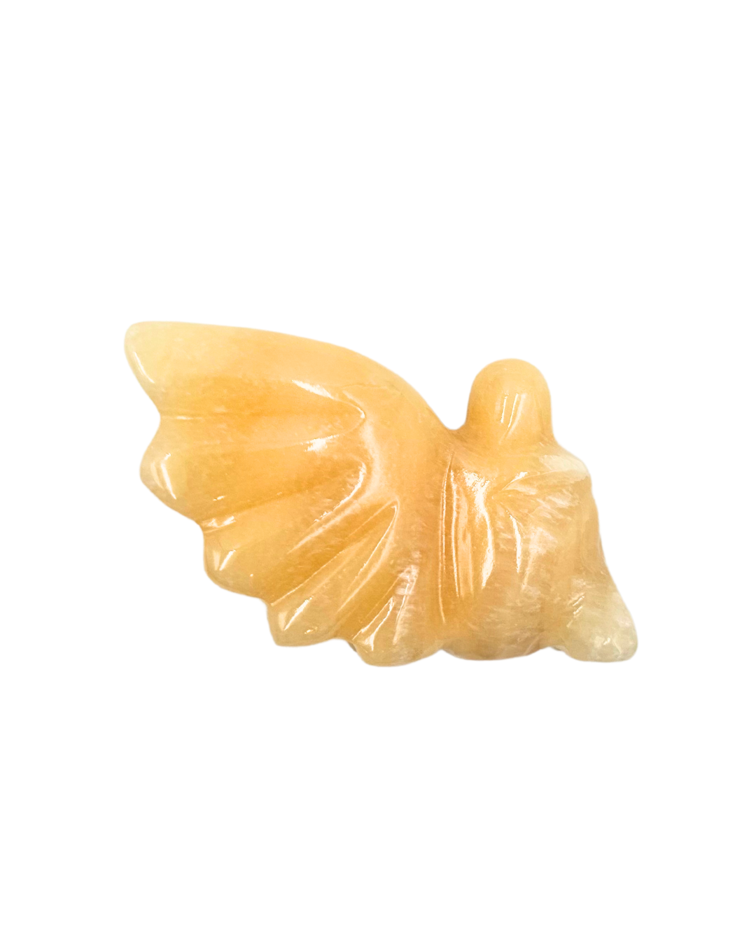 Orange Calcite Angel