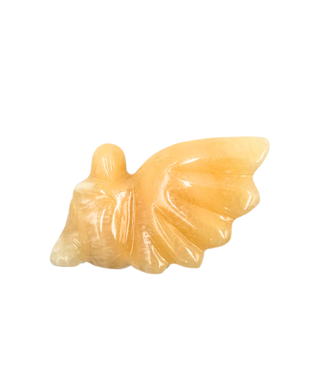 Orange Calcite Angel