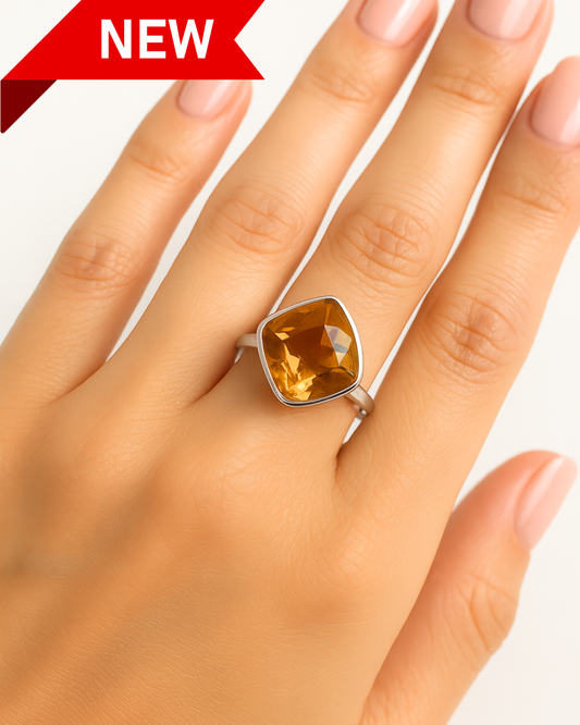 Citrine Ring - Size 7