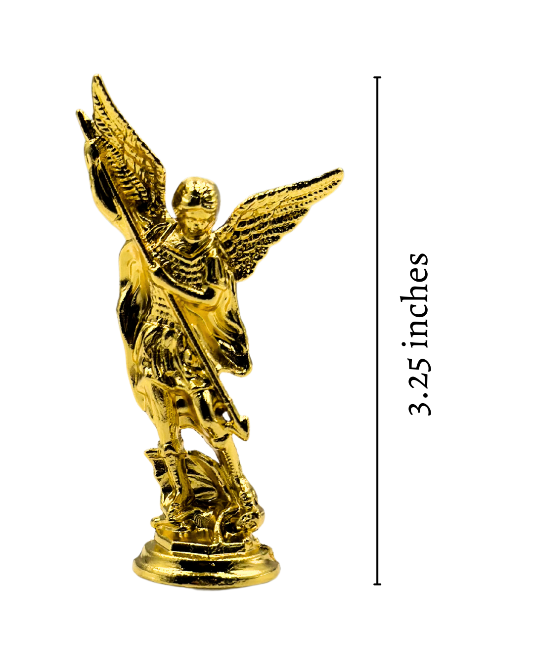 3 Inch Stick-On St. Michael Car Figure
