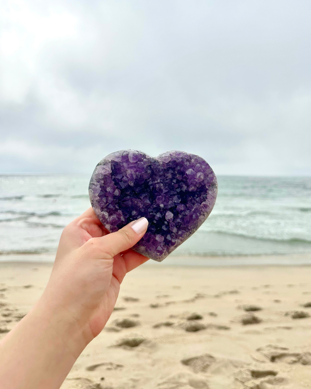 Amethyst Heart