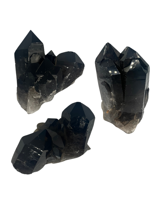 Smoky Quartz Cluster