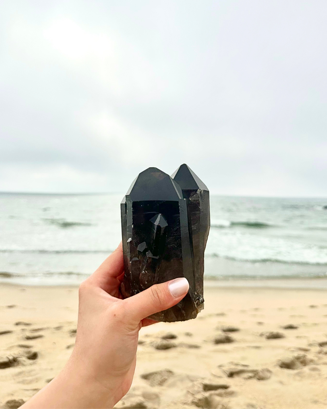 Smoky Quartz Cluster