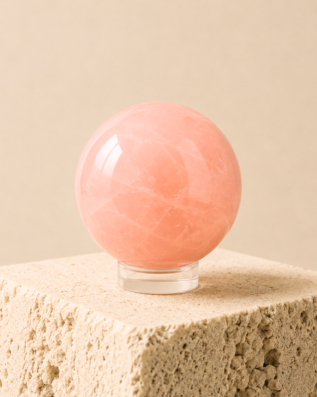 Rose Quartz Sphere