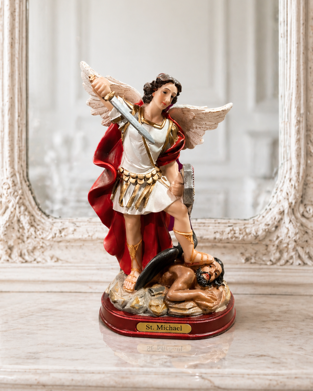 St. Michael 8 inch Statue