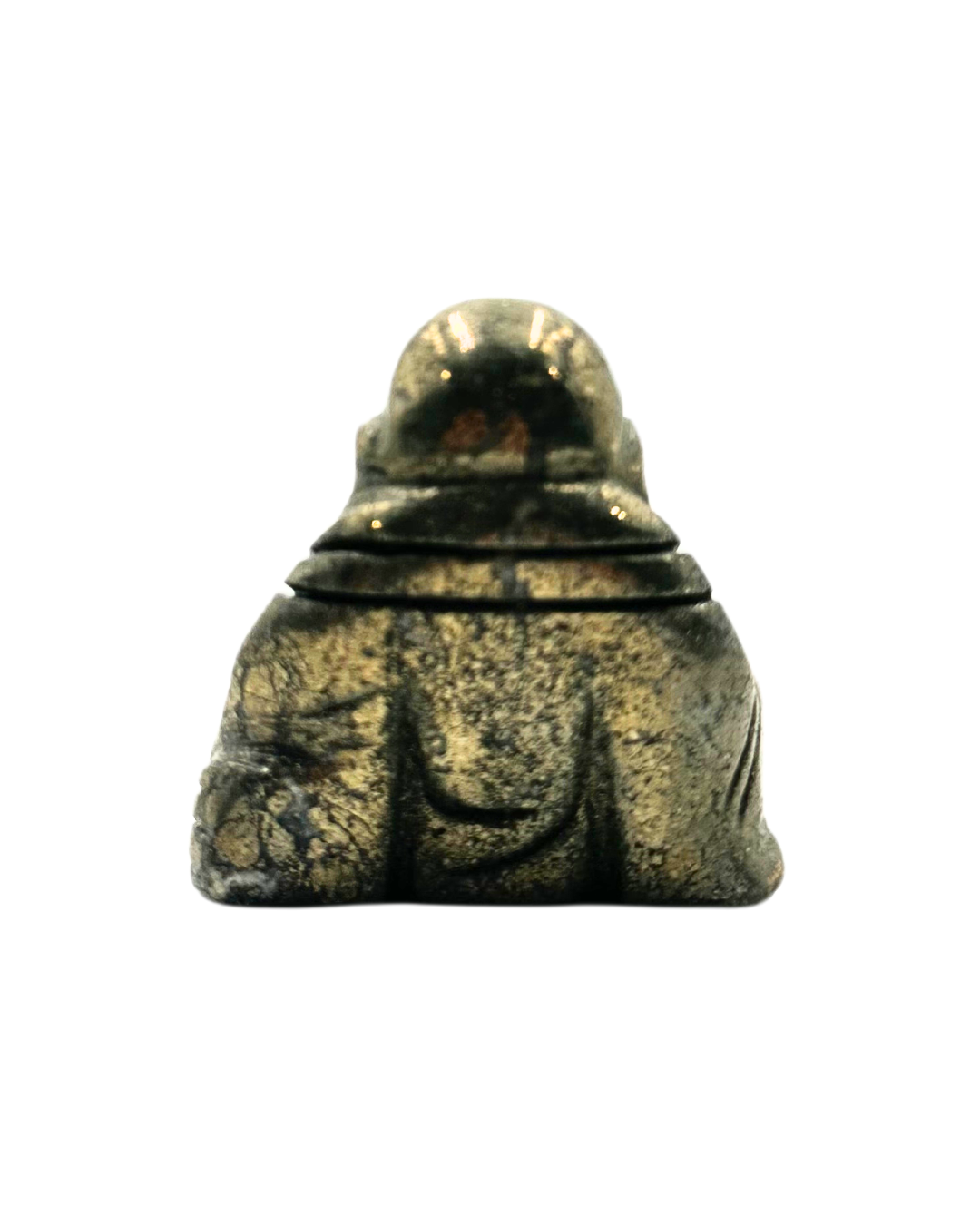 Pyrite Laughing Buddha