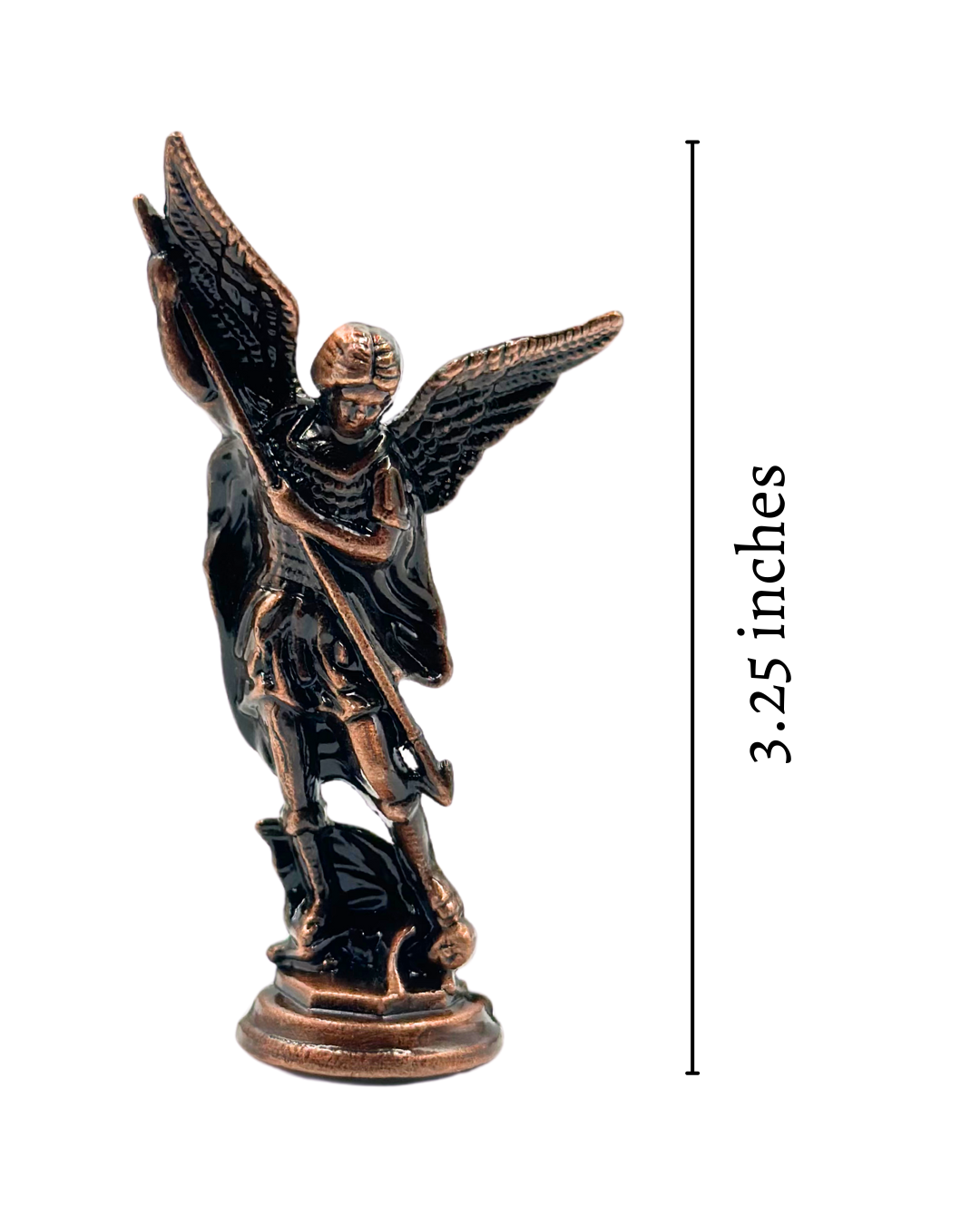 3 Inch Stick-On St. Michael Car Figure