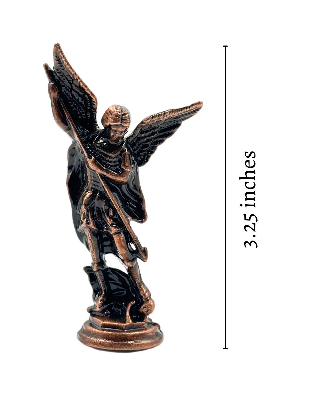 3 Inch Stick-On St. Michael Figure