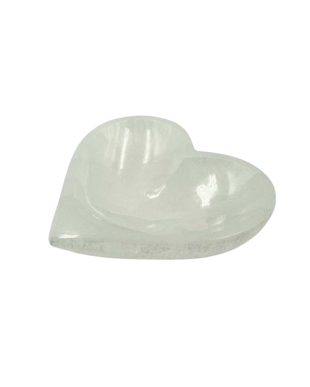 Selenite Heart Bowl