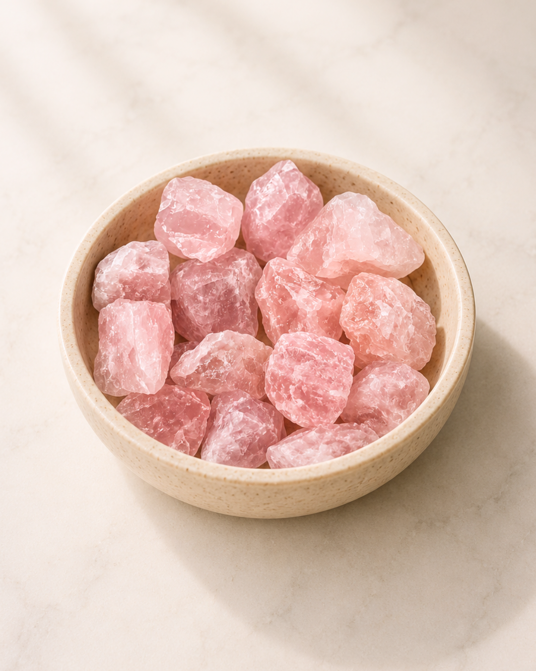 Raw Rose Quartz
