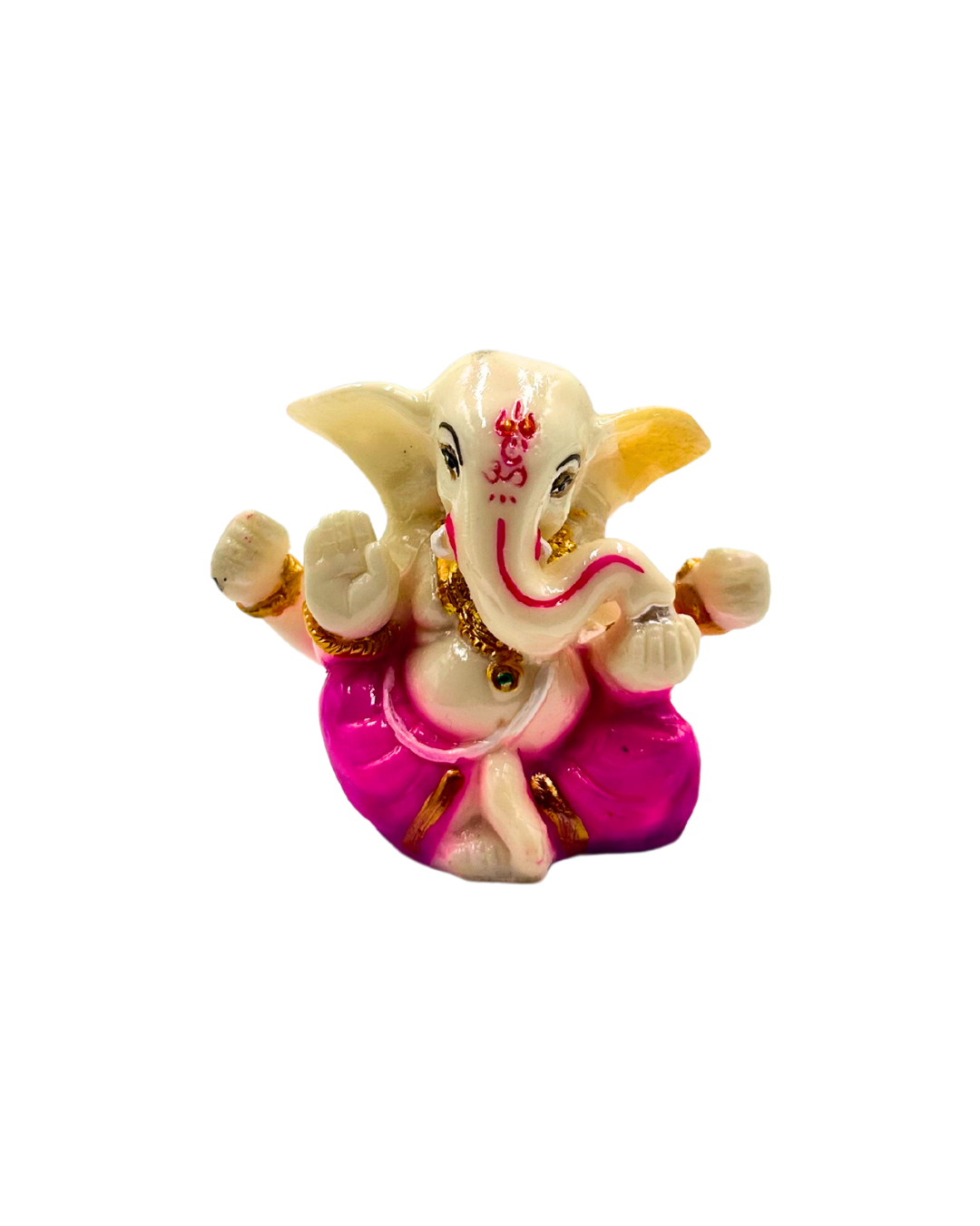 Multicolored Ganesha 2 inch Statues