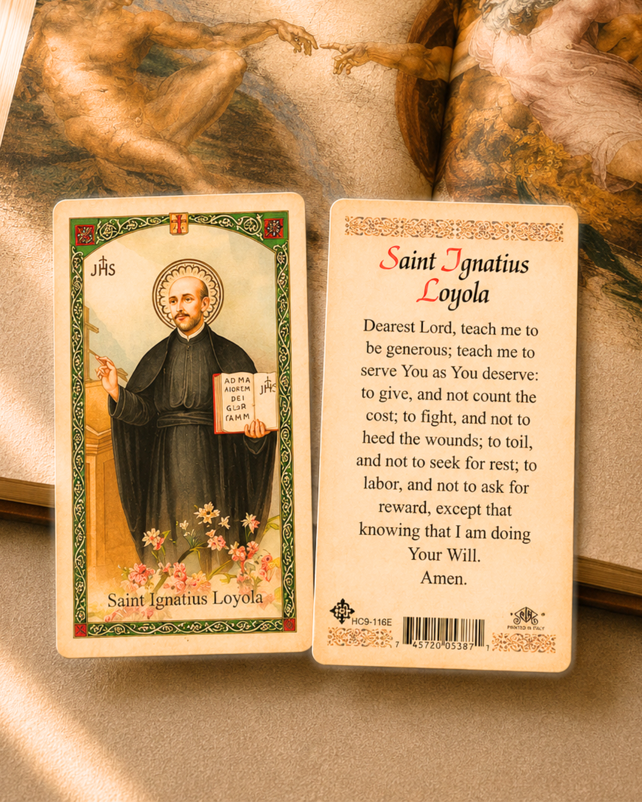 St. Ignatius Prayer Card