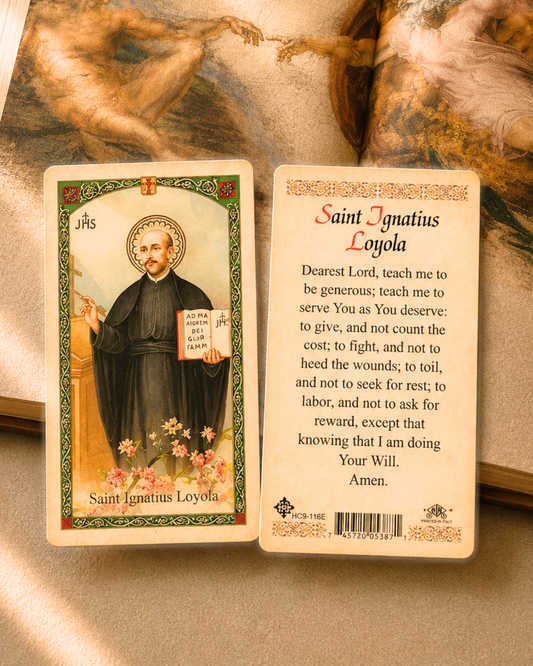 St. Ignatius Prayer Card