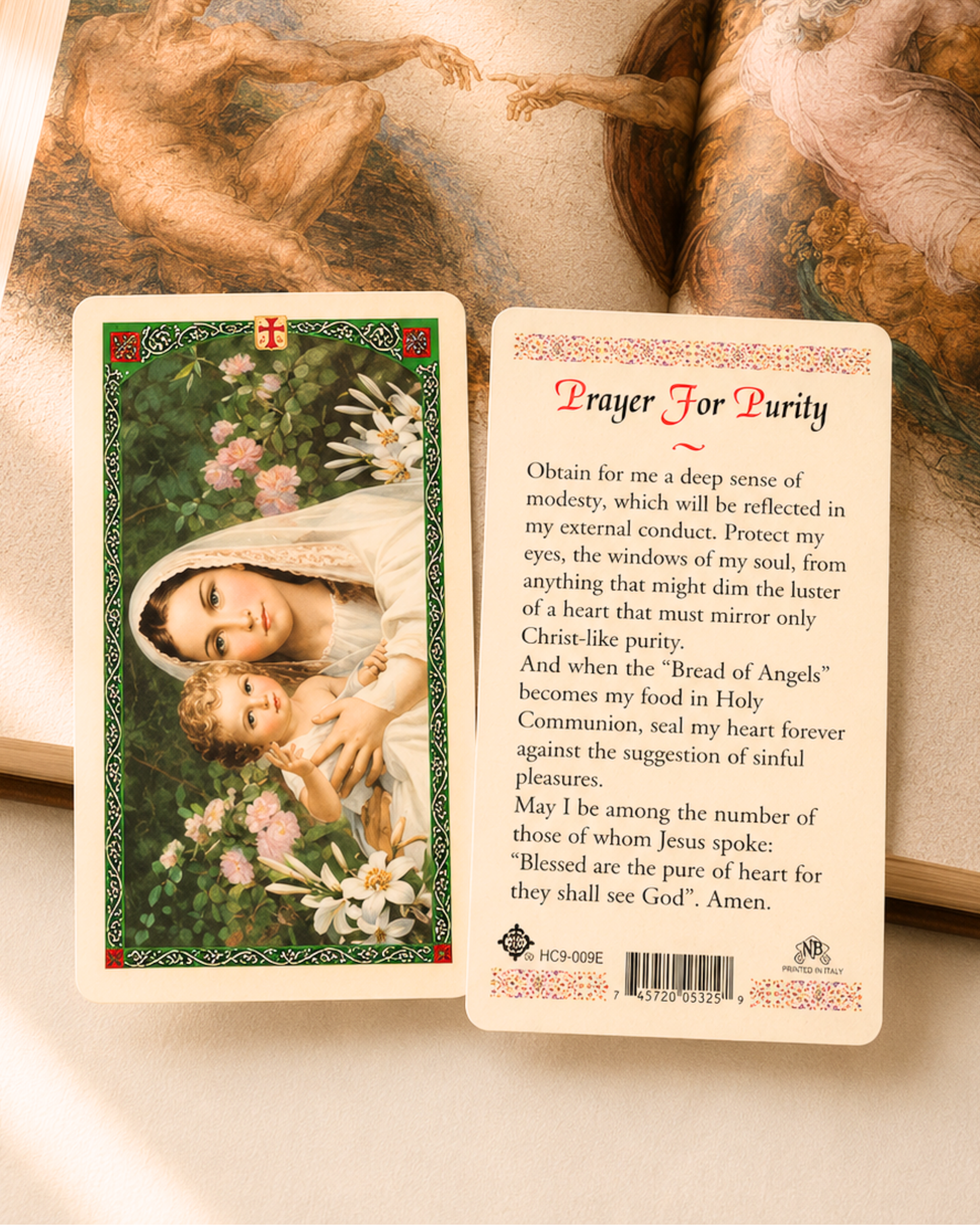 Purity Prayer Card