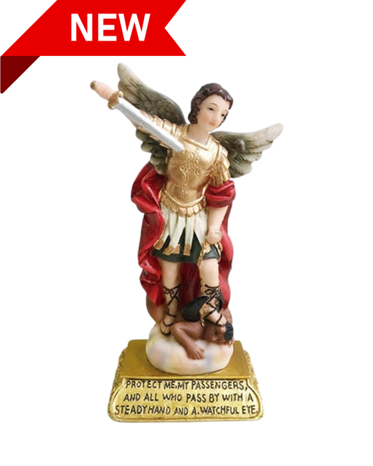 St. Michael 5 inch Car Statue
