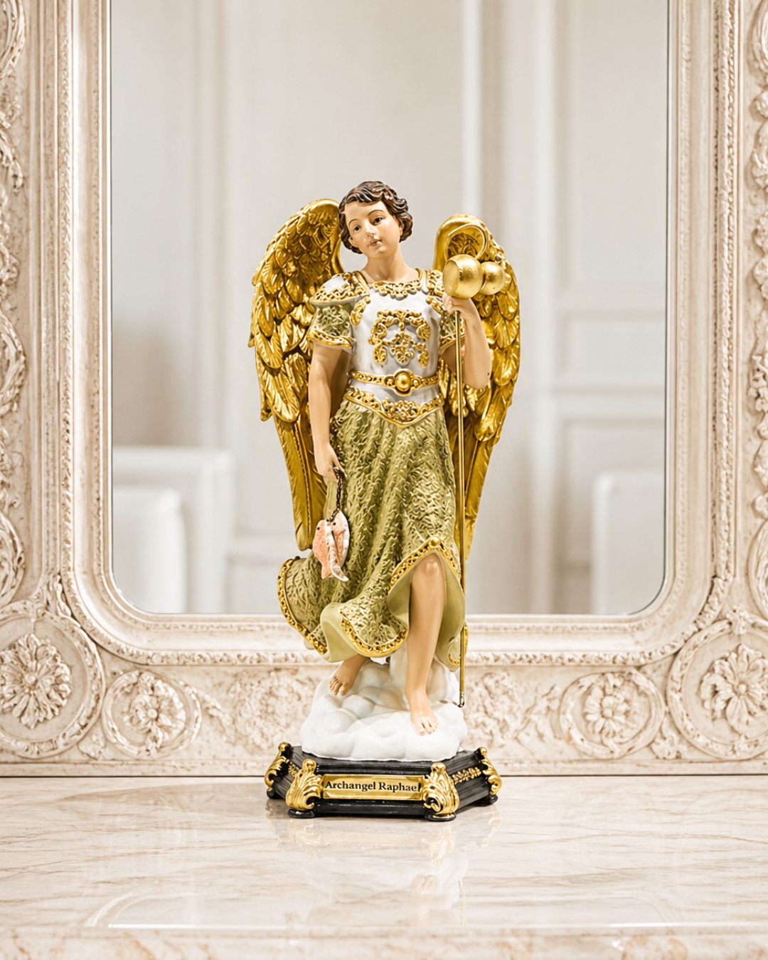 Archangel Raphael 8 inch Statue