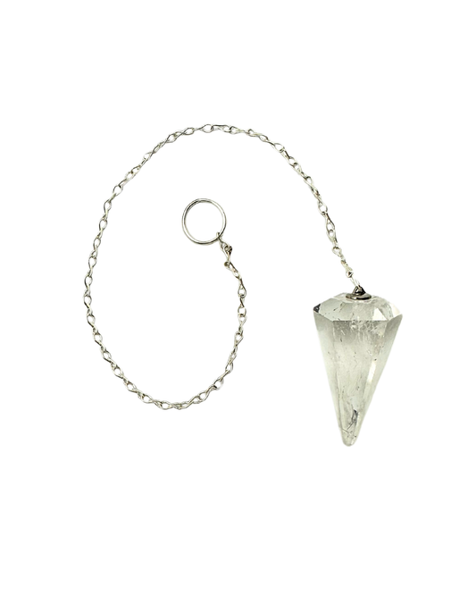 Clear Quartz Pendulum