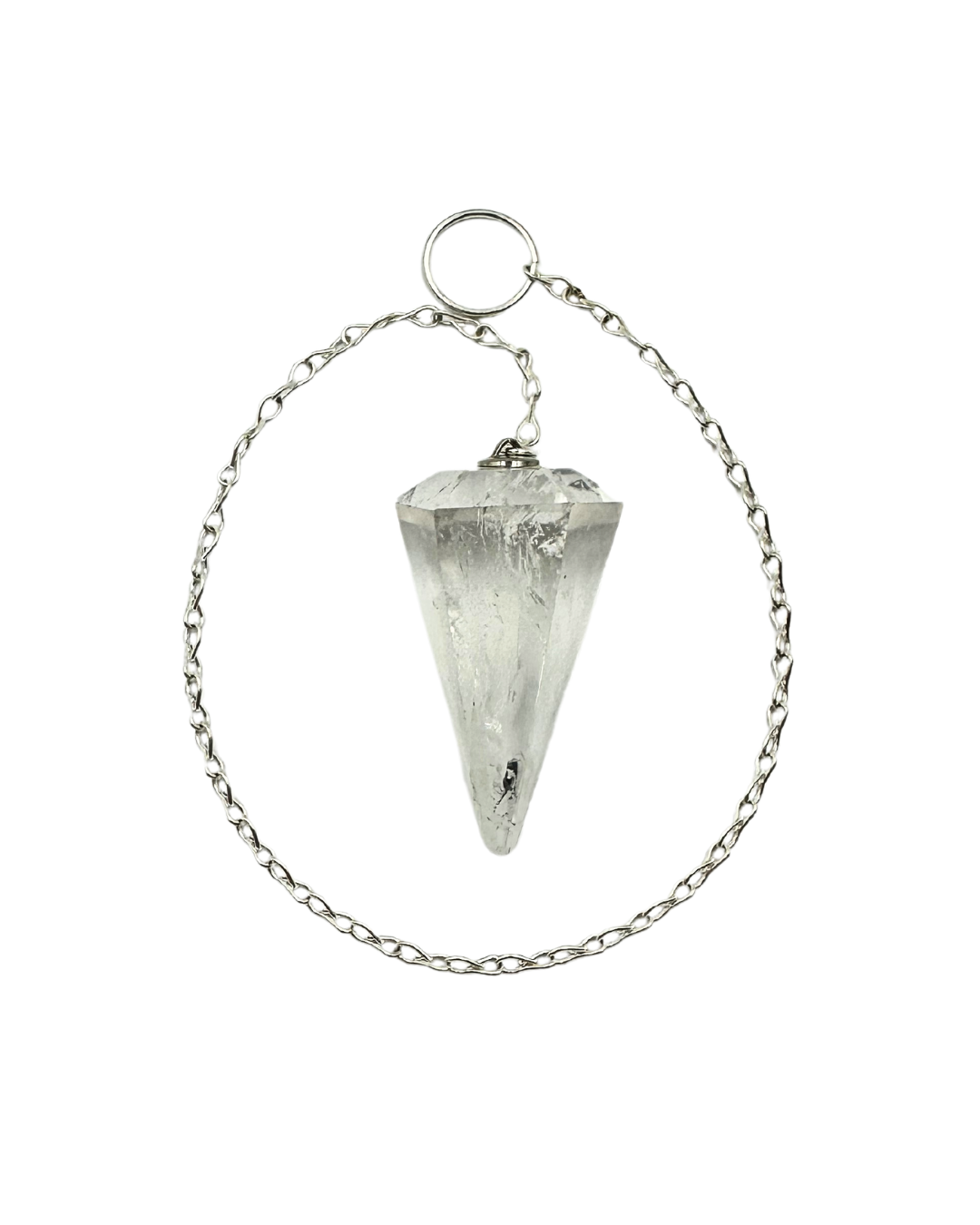 Clear Quartz Pendulum