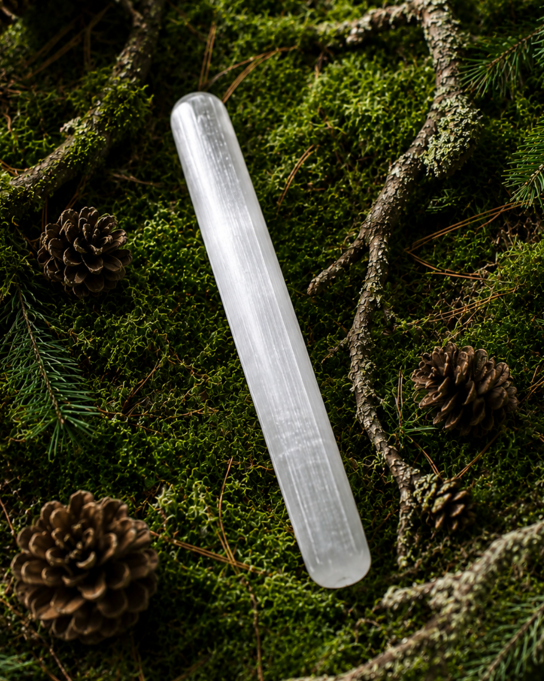 Plain Selenite Wand